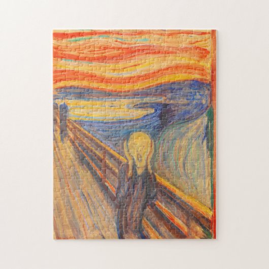 De Schreeuw van Edvard Munch Legpuzzel (Verticaal)
