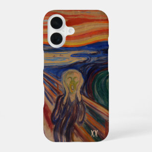 De Schreeuw van Edvard Munch – Persoonlijke Kunst iPhone 16 Hoesje