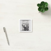 de schreeuw van Edvard Munch Post-it® Notes (Kantoor)