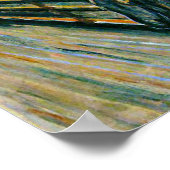 De Schreeuw van Edvard Munch Poster (Hoek)