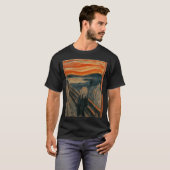 De schreeuw van Edvard Munch T-shirt (Voorkant volledig)