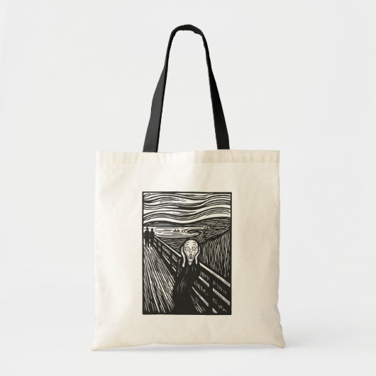 De schreeuw van Edvard Munch Tote Bag (Voorkant)