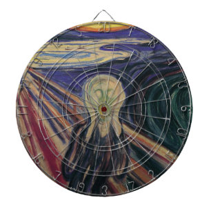 De Schreeuw van Edvard Munch, Vintage Expressionis Dartbord