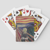 De Schreeuw van Edvard Munch, Vintage Expressionis Pokerkaarten (Achterkant)