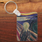 De Schreeuw van Edvard Munch, Vintage Expressionis Sleutelhanger (Voorkant)
