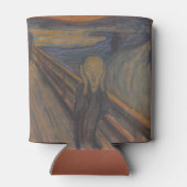 De schreeuw van Natuur, Edvard Munch, 1893 Blikjeskoeler (Achterkant)