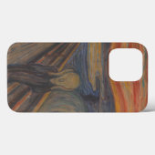 De schreeuw van Natuur, Edvard Munch, 1893 Case-Mate iPhone Case (Achterkant (horizontaal))