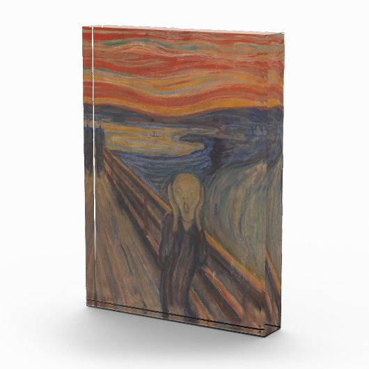 De schreeuw van Natuur, Edvard Munch, 1893 Fotoblokken (Rechts)