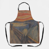 De schreeuw van Natuur, Edvard Munch, 1893 Schort (Voorkant)