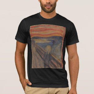 De schreeuw van Natuur, Edvard Munch, 1893 T-shirt