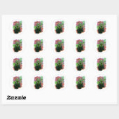 De Schreeuw - Zombie Cartoon Ronde Sticker (Vel)