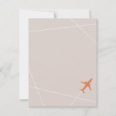 De schrijfmachine voor de set Jet - Zand Kaart (Voorkant)