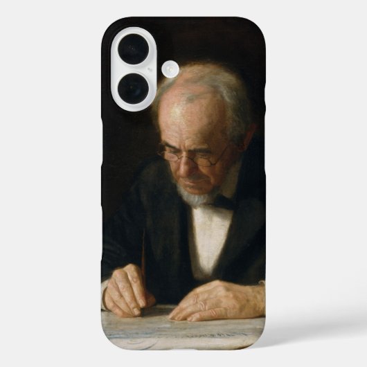 De Schrijfmeneer door Thomas Eakins Case-Mate iPhone Case (Achterkant)