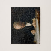 De Schrijfmeneer door Thomas Eakins Legpuzzel (Verticaal)