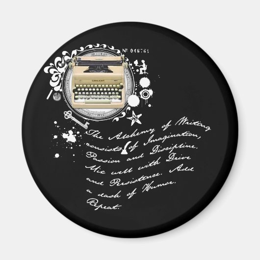 De schrijfwijze magneet (Voorkant)