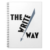 De schrijfwijze notitieboek (Voorkant)