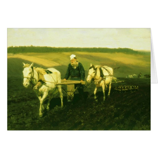 De schrijver Lev Nikolaevich Tolstoy (Voorkant Horizontaal)