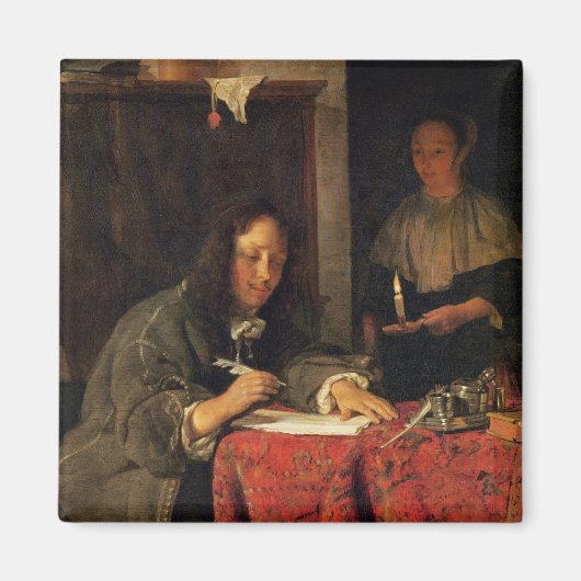 De schrijver magneet (Voorkant)