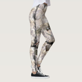 De schrijver (met verbrande kaart) leggings