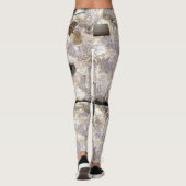 De schrijver (met verbrande kaart) leggings (Achterkant)