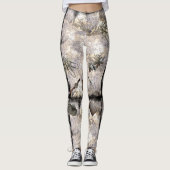 De schrijver (met verbrande kaart) leggings (Voorkant)