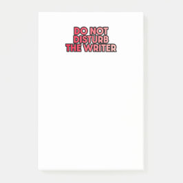 De schrijver niet storen post-it® notes