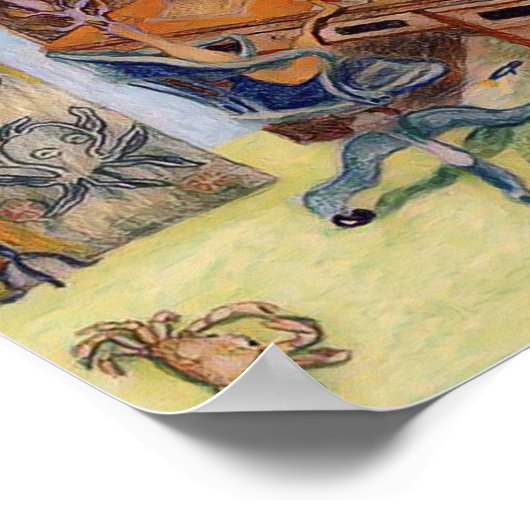 De schrijver poster (Hoek)