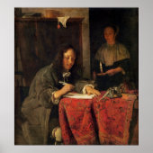 De schrijver poster (Voorkant)