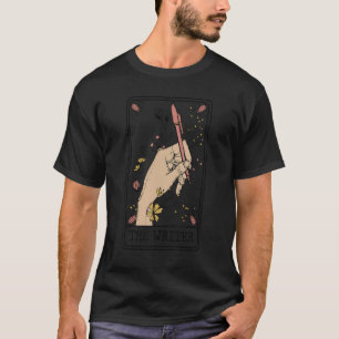 De schrijver Tarrot Kaart Fortune Teller Tarrot Re T-shirt