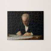 De schrijver van Thomas Eakins Legpuzzel (Horizontaal)