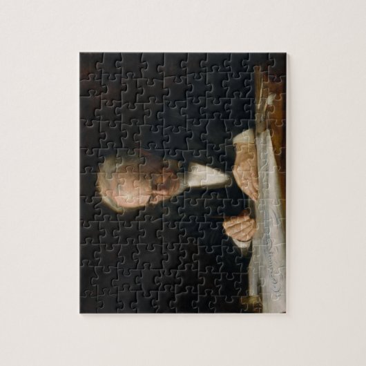 De schrijver van Thomas Eakins Legpuzzel (Verticaal)