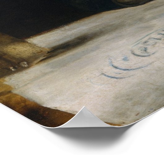 De schrijver van Thomas Eakins Poster (Hoek)