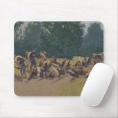 De Schroef van de Shrapnel in San Juan Hill Muismat (Met muis)