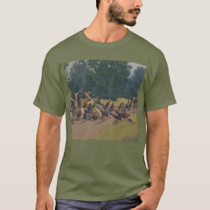 De Schroef van de Shrapnel in San Juan Hill T-shirt