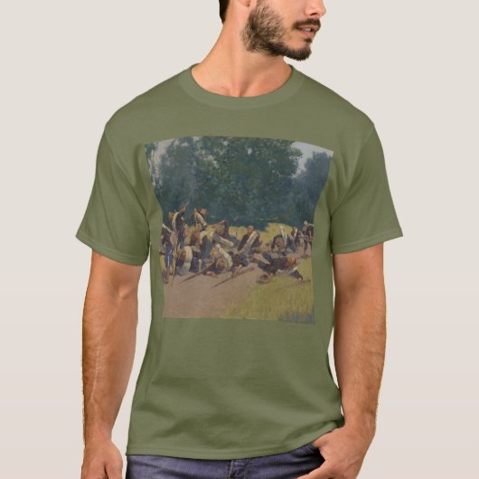 De Schroef van de Shrapnel in San Juan Hill T-shirt (Voorkant)