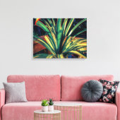 De schroefdraad heeft scherpe randen canvas afdruk (Insitu (Woonkamer))