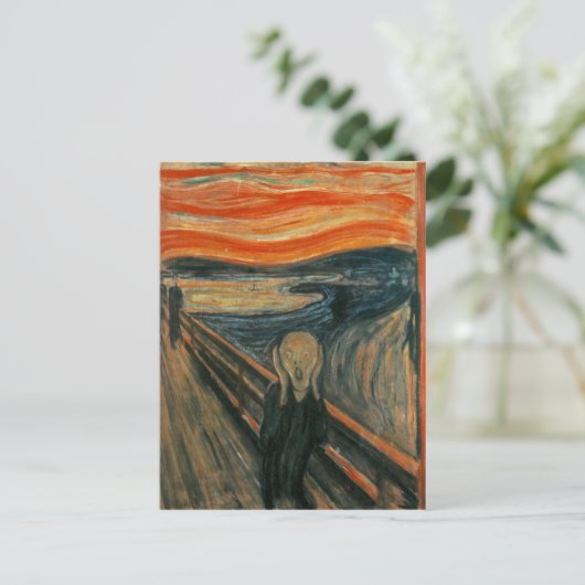 De Schuif - Edvard Munch. Kunstwerk schilderen. Briefkaart (Staand voorkant)