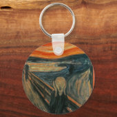 De Schuif - Edvard Munch. Kunstwerk schilderen. Sleutelhanger (Voorkant)