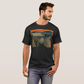 De Schuif - Edvard Munch. Kunstwerk schilderen. T-shirt (Voorkant volledig)