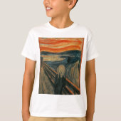 De Schuif - Edvard Munch. Kunstwerk schilderen. T-shirt (Voorkant)