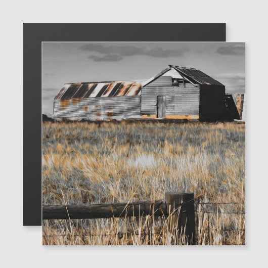 De schuilmagneet van gisteren (Voorkant / Achterkant)