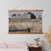 De schuilplaats van gisteren hangend wandkleed (Slaapkamer)