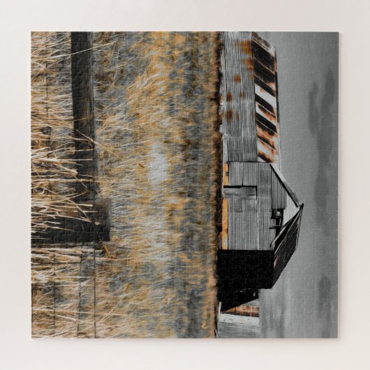 De schuilplaats van gisteren legpuzzel (Horizontaal)