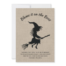 De schuld ligt bij de Boos Burlap Halloween Party