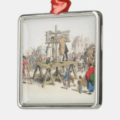 De schuld metalen ornament (Links)