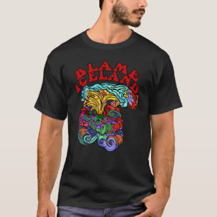 De schuld van IJsland met Psychedelic Volcano T-shirt