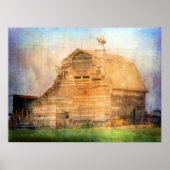 De schuur met de gebroken Cupola Poster (Voorkant)