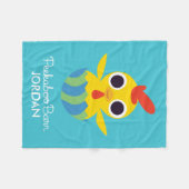 De Schuur Pasen van Peekaboo | Bandiet het Kuiken Fleece Deken (Voorkant (Horizontaal))