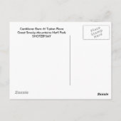 De Schuur van de cantilever op Place Tipton Briefkaart (Achterkant)