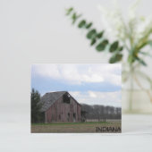 De Schuur van het land Briefkaart (Staand voorkant)